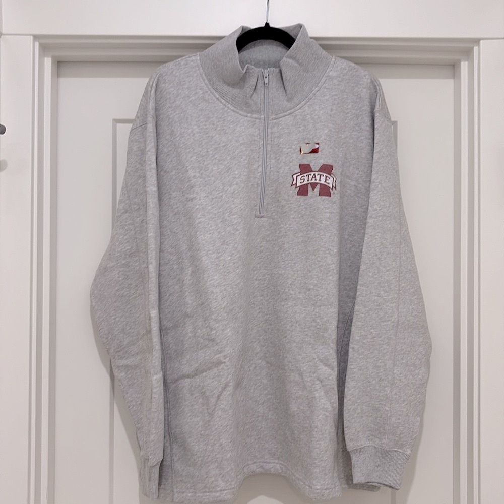 NWOT [Sport-Tek] Mississippi State Bulldogs NCAA 1/4 Zip Pullover Women’s 4XL